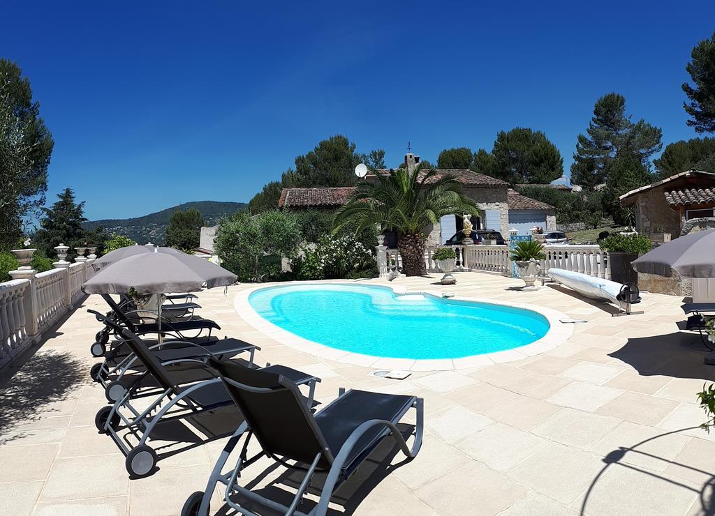 Gite Les Pins Climatise Piscine Chauffee Jardin Peymeinade Εξωτερικό φωτογραφία